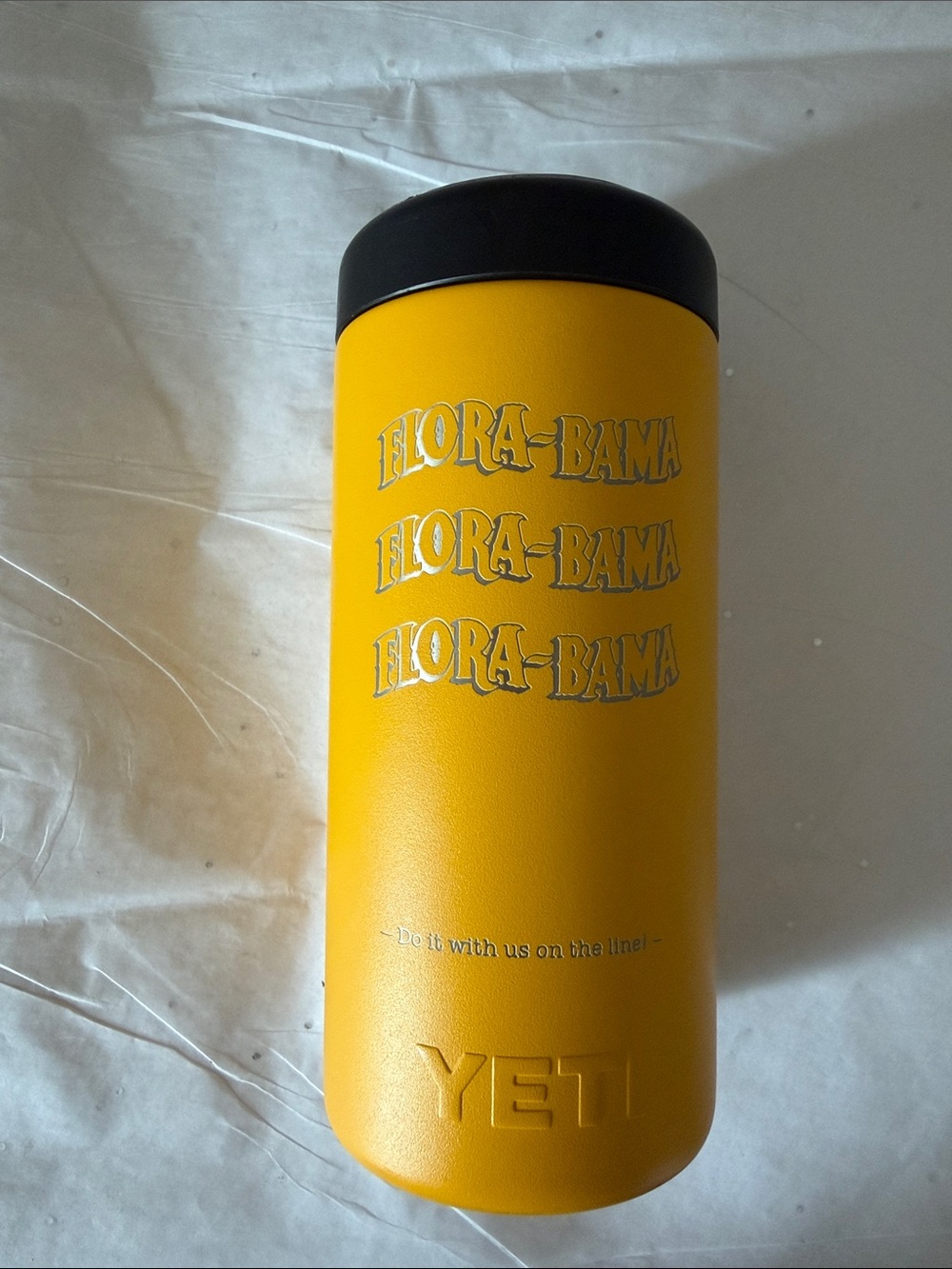 Yeti Yellow Flora-Bama Slim Colster